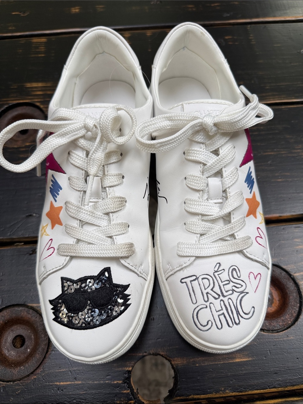 Karl Lagerfeld Paris Cate Ikonic Sneakers
